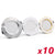 10PCS/lot Recessed Round LED Downlight 18W 15W 12W 9W 5W LED Ceiling Lamp AC 220V 230V 240V Cold Warm White Indoor Lighting