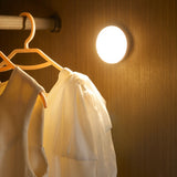 PIR Motion Sensor LED Night Light USB Rechargeable Night Lamp For Kitchen Cabinet Wardrobe Lamp Staircase Wireless Closet Light