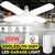 300W LED Garage Lights Foldable E27 Bulb 4 Adjustable Fan Blades Deformable Workshop Warehouse Ceiling Lighting 6500K AC110-265V