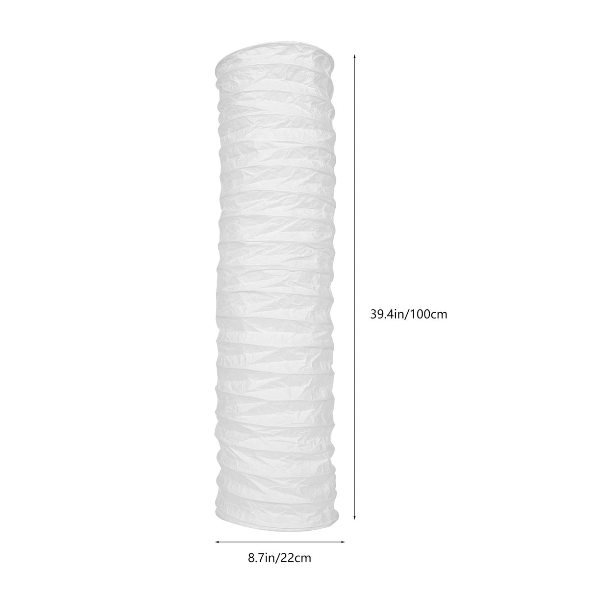 Nordic style minimalist floor lampshade paper design floor lamp shade European style home hotel bedroom decoration no base