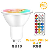 LED Downlight Spot LED Recessed Smart Dimmable Ceiling 7W Round Plafond Light 220V 110V RGB Color Changing Light Bulb Track Lamp