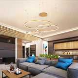 Modern Led Pendant Lights Gold Black Coffee Chandeliers room decor for Bedroom Dining Room Living Room Luxury Home Decoration
