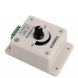 Manual LED Dimmer PWM Controller 12V-24V DC 8A Brightness Controller Light Strip Controller