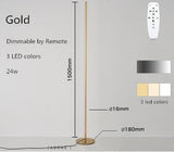Modern Nordic simple creative living room floor lamp LED lamp metal lamp floor lamp Nordic simple creative bracket LED Black
