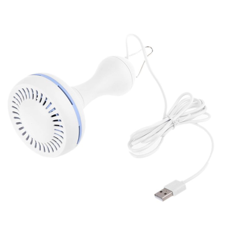 Hanging Fan  6 Leaves Ceiling Fan for Outdoor Activities USB Powered Fan Picnic Camping Bbq Supplies