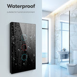 AVATTO Tuya US Wifi Wall Switch, Smart Light Switch, Glass Panel Touch-Sensor interruptor 1/2/3 Gang Work with Alexa,Google Home