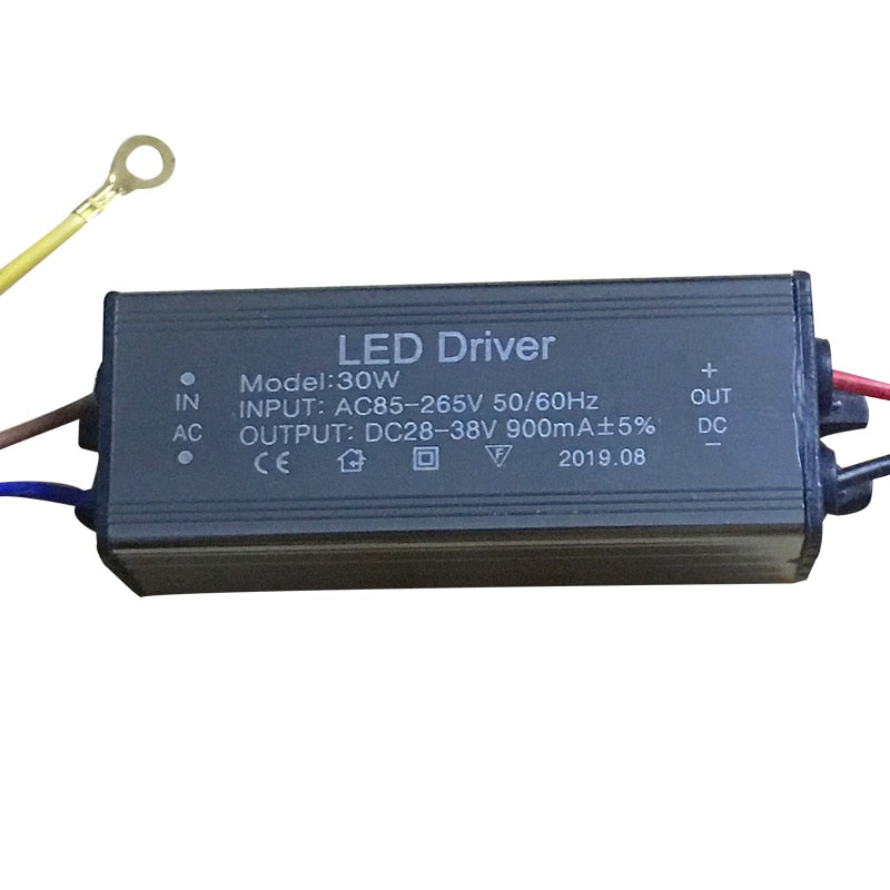 LED Driver 10W 20W 30W 50W 220mA/600MA/900MA/1500MA Power Supply Flood ...