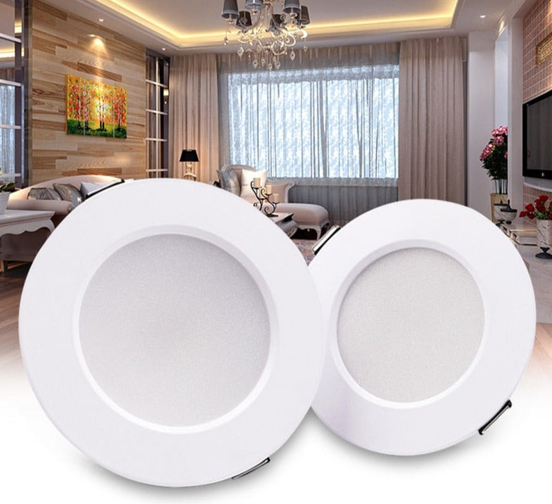 LED Downlight White Ceiling 5W 7W 9W 12W 15W AC 220V 230V 240V led downlight Cold  Warm white led light for Bedroom