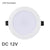 Led Downlight 3W 6W 9W 12W 15W 18W 36W LED Ceiling Recessed Grid Aluminium Alloy Round Lamp Spot Light  For 12 Volts