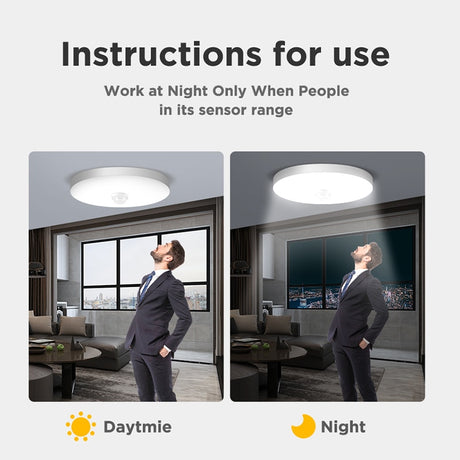 Modern LED Ceiling Lights PIR Motion Sensor Ceiling Lamps 12/18W Night Light Fixtures For Entrance Balcony Corridor Led Lampara