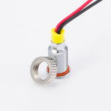 IP62 Waterproof One Color Flashing LED Metal Warning Indicator Light 8mm Pilot Signal Lamp 3V 6V 12V 24V 36V DC with Wire