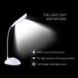 4 Colors Mini LED Desk Lamp Book Light AAA Battery Powered Eye-Protection Children Study Table Lamp