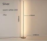 Modern Nordic simple creative living room floor lamp LED lamp metal lamp floor lamp Nordic simple creative bracket LED Black