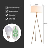Nordic LED Floor Lamp Modern Tripod Metal Floor Lamps for Living Room Bedroom E27 Stand Light Home Room Decoration Light Fixture
