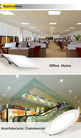 Dimmable led downlight 3W 4W 6W 9W 12W 15W 25W Square LED Spot light AC85~265V ceiling light Indoor Recessed Downlight