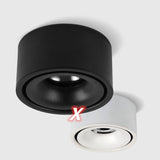 Round Surface Mounted LED Downlights 7W 12W 15W Mounted Ceiling Lamps Spot Light 110V/220V driverless LED DownLight
