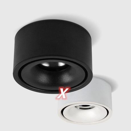 Round Surface Mounted LED Downlights 7W 12W 15W Mounted Ceiling Lamps Spot Light 110V/220V driverless LED DownLight