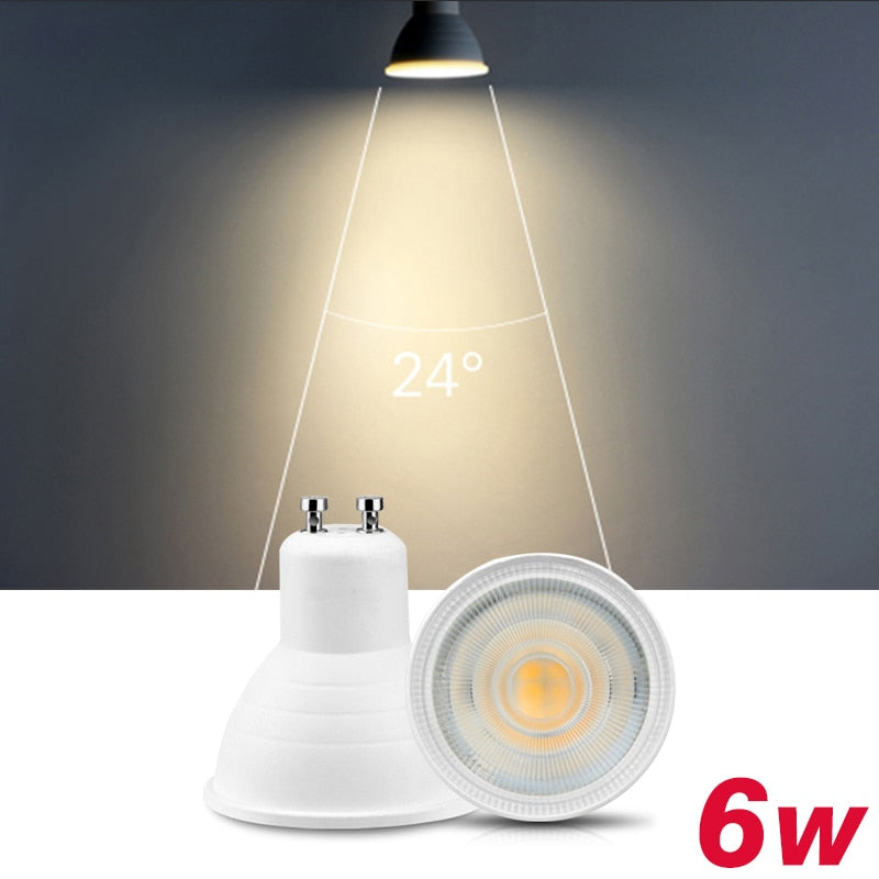 KARWEN Bombillas LED Lamp GU10 MR16 220V LED spotlight 3W 6W LED Downlight ceiling light Lampara LED bulb