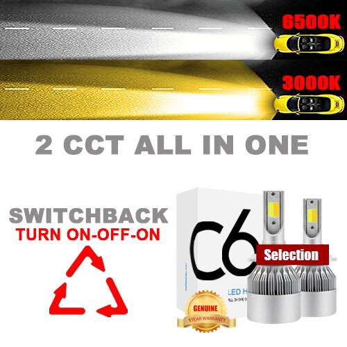 NEW Arrivals Car Lights Bulbs LED H4 H7 9003 HB2 H11 LED H1 H3 H8 H9 880 9005 9006 H13 9004 9007 Auto Headlights 12V Led Light