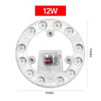 Led Panel Board Round Led Module Ceiling Lights Dimmable Panel 220V replacement Led For circle Lamp Ceiling Fan light magnet fix