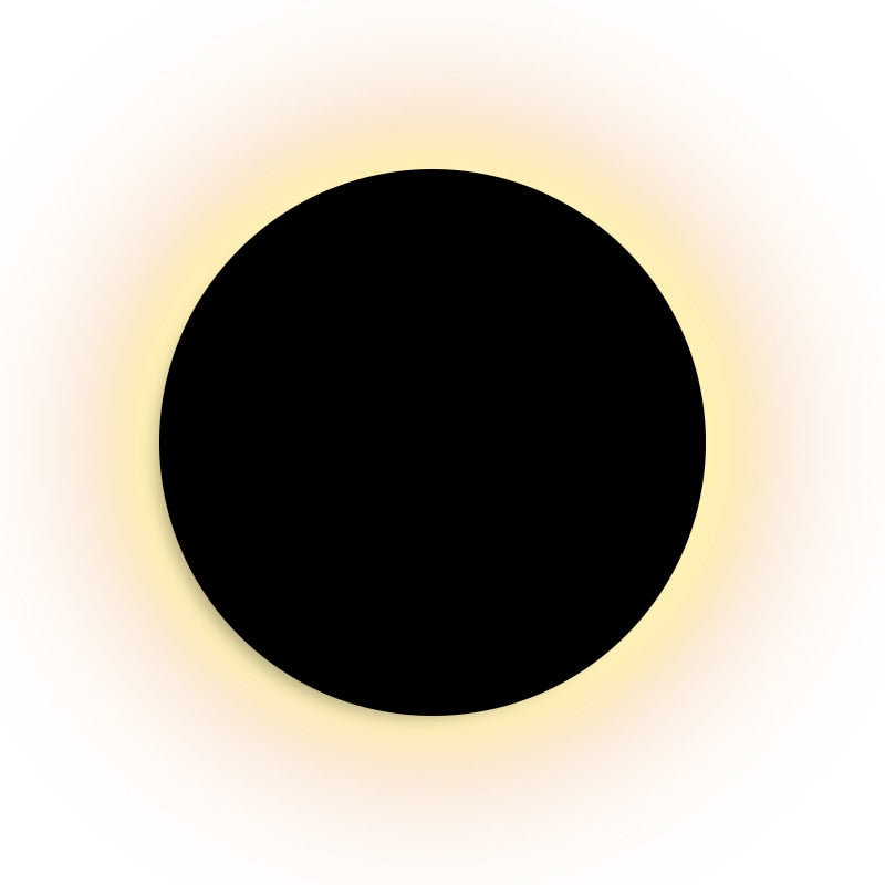 35/30/20CM LED Indoor Wall Lamp Living Room Decoration Bedside Light Home Lighting Fixture Loft Stair Light Round Aluminum Lamp