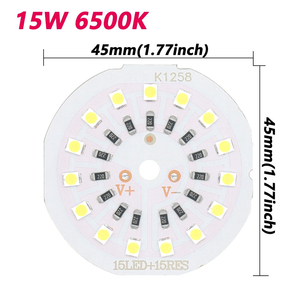LED Bulb Lamp Full Power 12W 15W SMD3030 Brightness Light Board For led bulb led downlight Coldwhite 6500K
