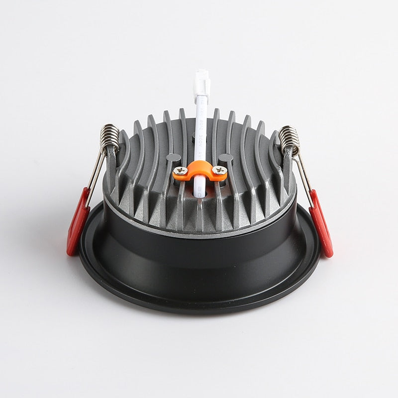 LED COB Downlight 18W 24W Dimmable 85-265V Ceiling Lamp Spot Light Recessed Anti-glare 12W 15W Home Living Room Bedroom Lighting