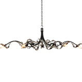 Living Room Postmodern Luxury LED Chandelier Lighting Novelty Dining Room Island Metal Bedroom Villa Lobby Home Art Hanging Lamp