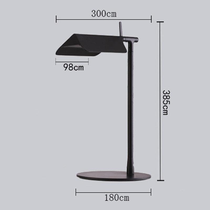 Nordic Modern Simple Floor Lamp Led Black Stand Light Minimalist Art Table Lamp for Living Room Bedroom Decor Corner Floor Light