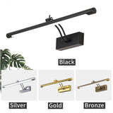 Modern LED Bathroom Wall Lamp Waterproof Stainless Steel L40/55/70CM Indoor Mirror Sconce Vanity Wall Lights Fixture With Switch