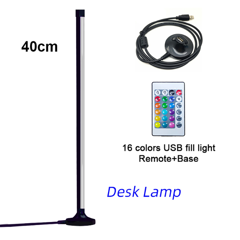 RGB  Floor Lamp Corner Standing Lamps Bedroom LED Bedside Decoration Living Room Art Decor Remote Indoor Party Stand Lighting