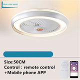Modern LED lamp with lamp fan lighting remote control fan Bluetooth app intelligent ceiling fan remote control lamp ceiling fan