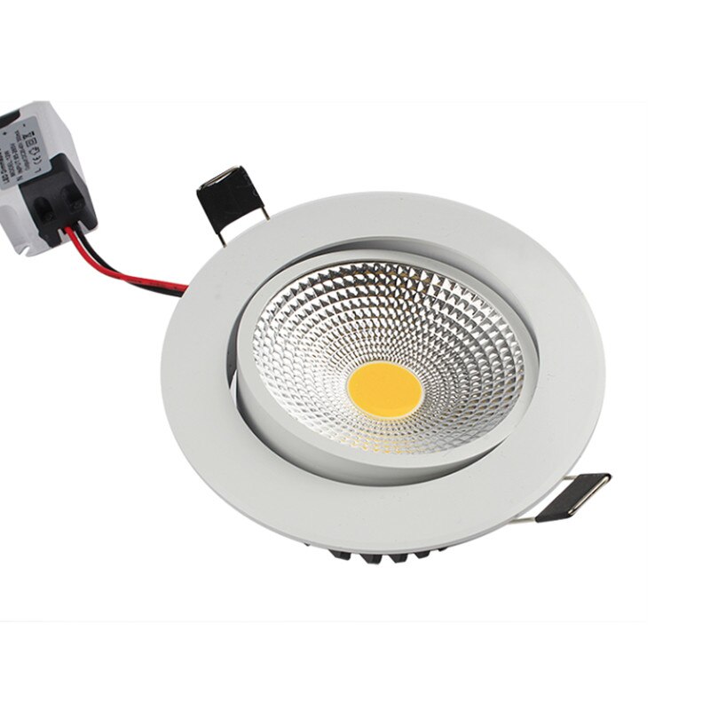 Super Bright Dimmable Led downlight COB Spot Light  5w 7w 9w 12w recessed led spot Lights Bulbs Indoor Lighting