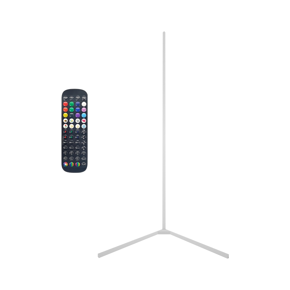 Modern LED Floor Lamp RGBW corner light Colorful Bedroom Dining Room Atmosphere Lighting Club Home Indoor Decor Standing Lamp