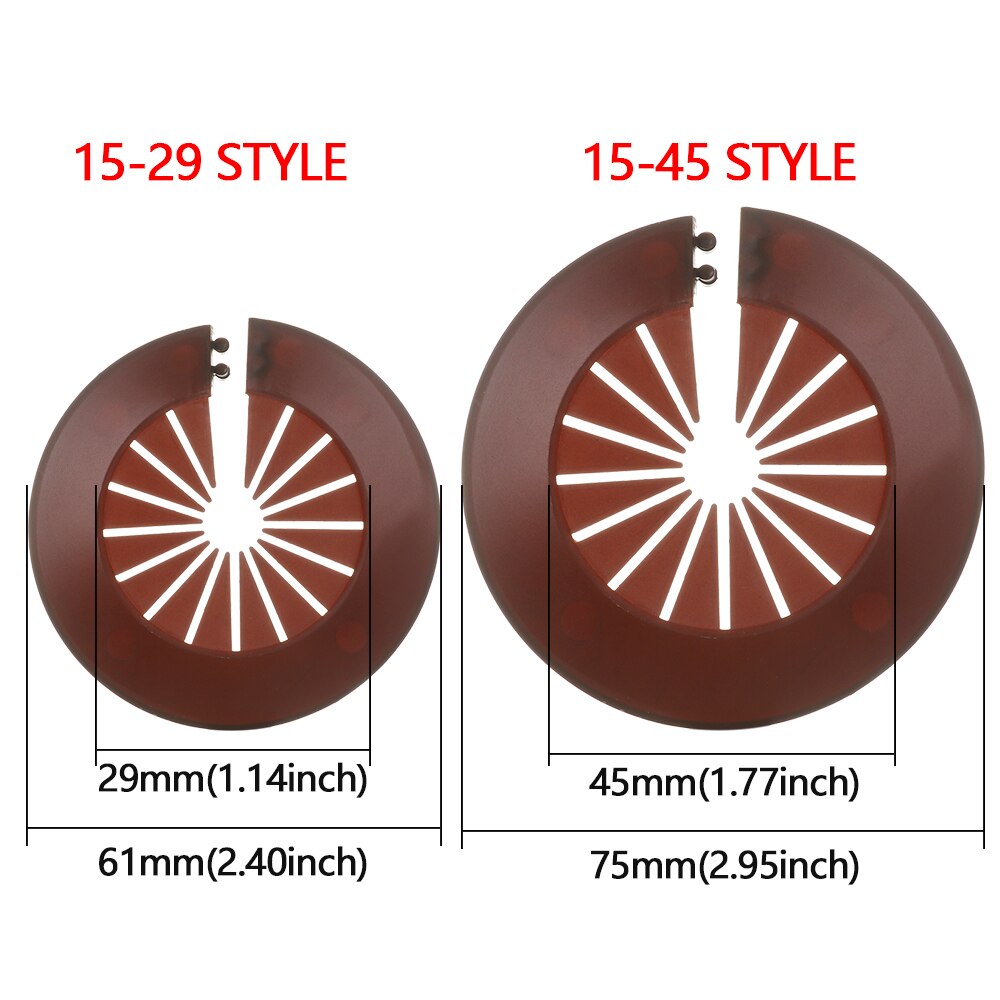 Light Pipe Decorative Cover Angle Valve Pipe For Wall Ducts Home Hollow Occlusion Decoration Radiator Pipe Faucet Accessory