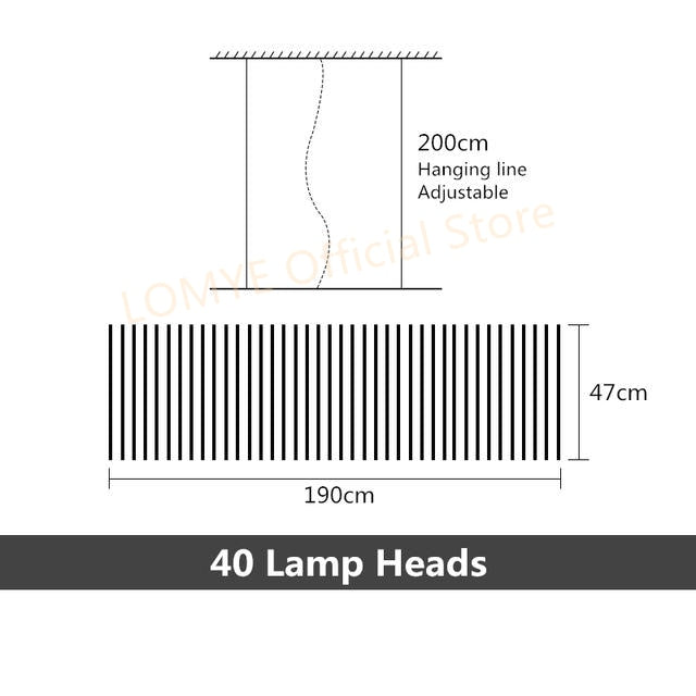 Modern LED Chandelier Light
