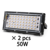 Focos LED Spotlight 50W 100W AC 220V Refletor LED Spot Flood Light Garden Floodlight Outdoor Kitchen Street Landscape Lighting