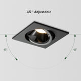 Modern Recessed Led Downlight Simple Led Ceiling Downlight Deep Anti-glare Indoor Led Spot Lighting For Home Office Stores Lamp