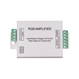 LED RGB RGBW Remote Controller Amplifier Output DC12 - 24V 24A 4 Pin 5 Pin Led RGB RGBWW strip Power Repeater