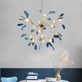Nordic Firefly LED Chandeliers Romantic Stylish Tree Branch Light Creative Designer Art Home Hallway Bedroom Hanging Lightings