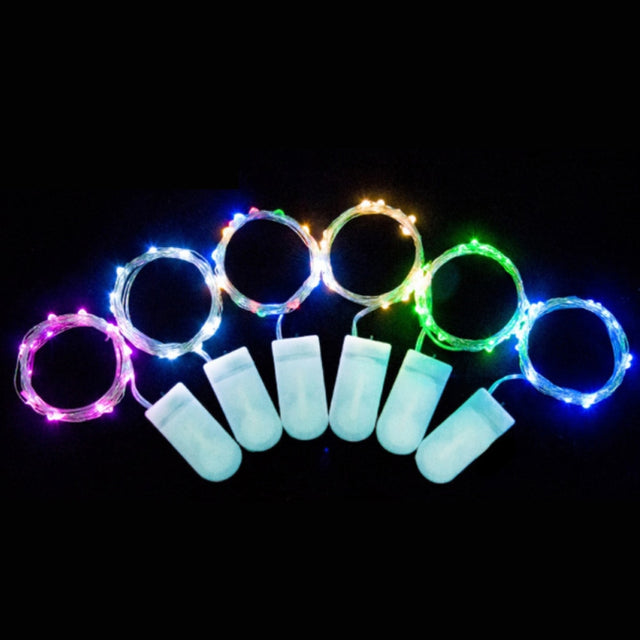 Fairy Lights Copper Wire LED String Lights Christmas Garland Indoor Bedroom Home Wedding New Year Decoration USB Battery Powered