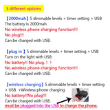 Led Desk Lamps USB Eye-Protection Table Lamp 5 Dimable Level Touch Night Light For Bedroom Bedside Reading lampara escritorio