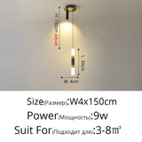 Novelty Nordic Led Pendant Lights For Living Room Bedroom Bedside Bar Wall Decor Lighting Geometry Hanging Lamps Kitchen Fixture
