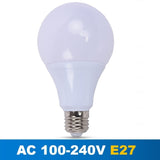 LED Bulb Lamps E27 B22 Lampada Lampe Bombilla Lamparas Bedroom Reading Downlight 3W 6W 9W 12W 15W 18W 110V 220V Cold White Warm