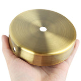 Ceiling Plate Round Black Silver Bronze 8/10/12/15cm Vintage Disc Light Accessories Tray For Pendant Lamp&amp;Wall Light Lamp Base
