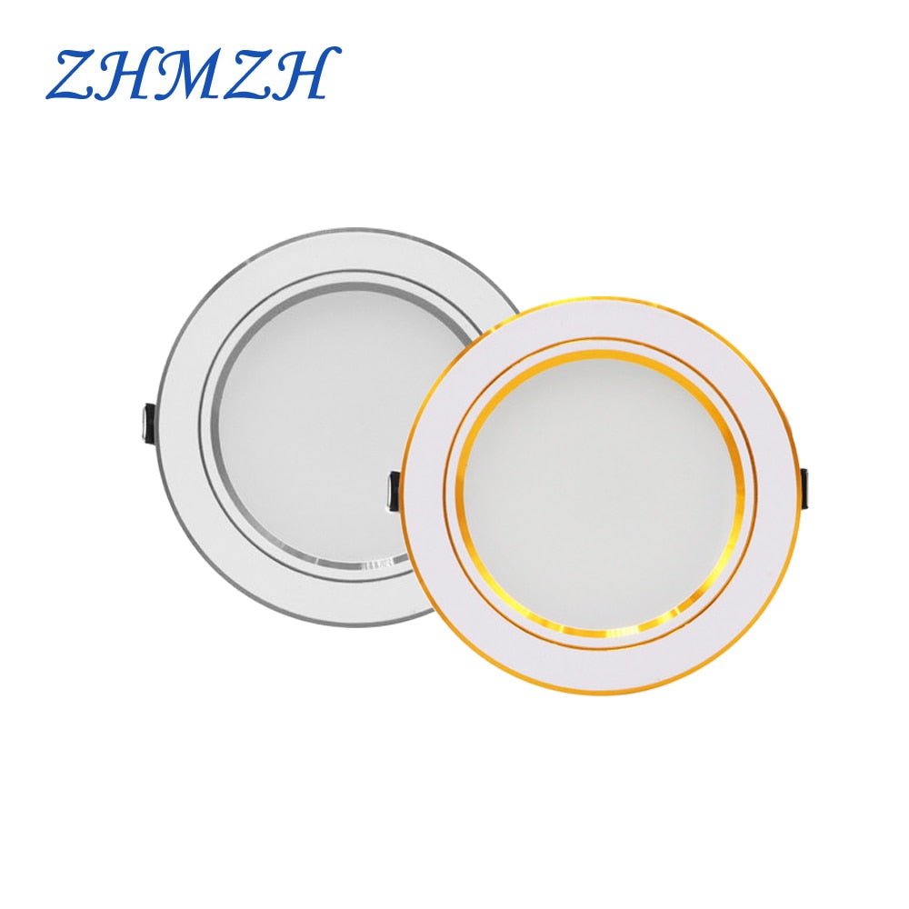 5W 9W 12W 15W 18W White/Warm white LED Spot Lighting Led Bulb For Bedroom Kitchen Diningroom LED Downlight Round Recessed