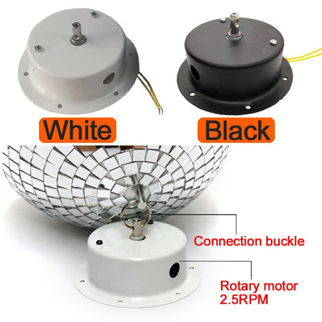 Mirror disco ball stage light rotating glass ball big Party Decorations dj lighting reflection colorful mirror ball