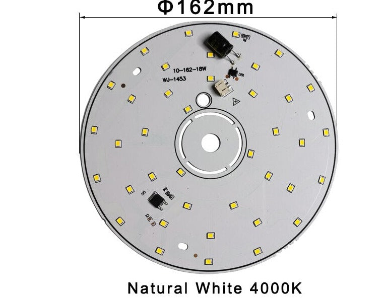 LED Bulb Lamp Chip 3W 6W 12W 18W AC 220V 240V  Smart IC No Need Driver DIY Natural White For led downlight led Spotlight beads