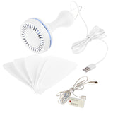 Hanging Fan  6 Leaves Ceiling Fan for Outdoor Activities USB Powered Fan Picnic Camping Bbq Supplies