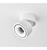 Dimmable folding surface mounted spotlight led living room ceiling ceiling downlight cob adjustable angle clothing store 7W 12W